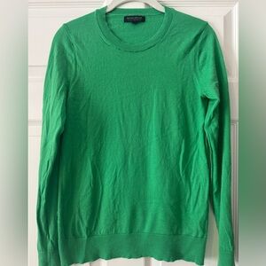 Banana Republic Extra Fine Merino Sweater - Emerald Green